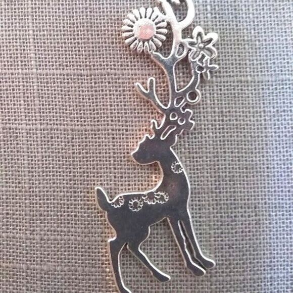 Enchanting Forest Deer Necklace - Picture 6 of 6